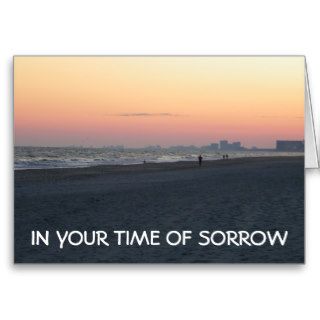 'IN YOUR TIME OF SORROW' CARDS