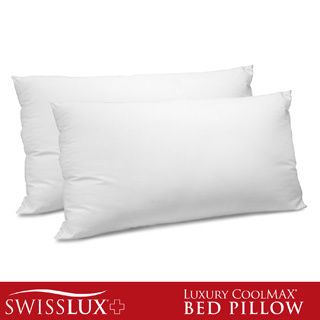 Swisslux 400 Thread Count Coolmax Down Alternative Pillow (set Of 2)