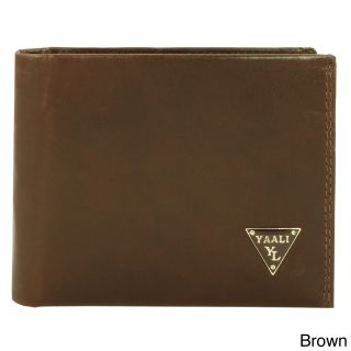 Yaali Mens Leather Bi fold Wallet