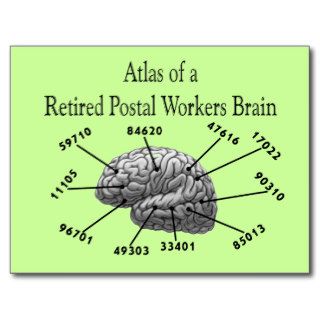 Funny Retired Postal Worker T Shirts and Gifts Post Cards