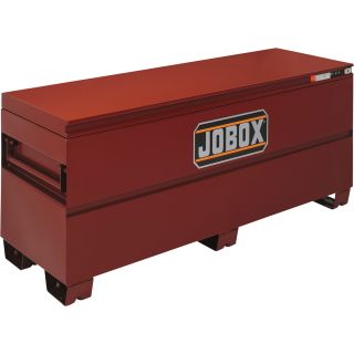 Jobox 60in. Heavy-Duty Steel Chest — Site-Vault Security System, 19.3 Cu. Ft., 60in.W x 24in.D x 27 3/4in.H, Model# 1-655990  Jobsite Boxes