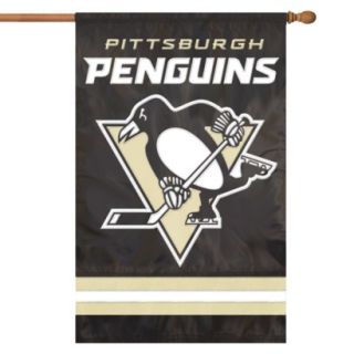NHL Pittsburgh Penguins Applique Banner Flag
