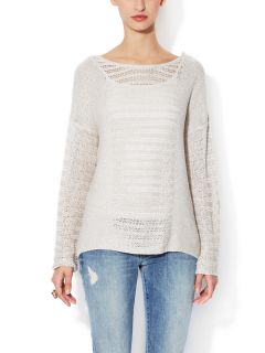 Foil Boatneck Sweater by 7 for All Mankind