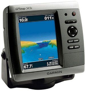 Garmin GPSMAP 545S 5 Inch Waterproof Marine GPS and Chartplotter with Dual Frequency Transducer  Boating Chartplotters  GPS & Navigation