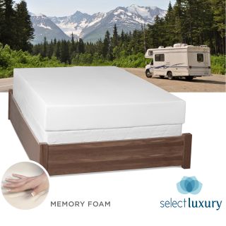 Select Luxury Rv Medium Firm 10 inch Full Short size Gel Memory Foam Mattress