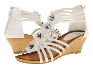 PATRIZIA Bora Womens Toe Open Shoes (White)