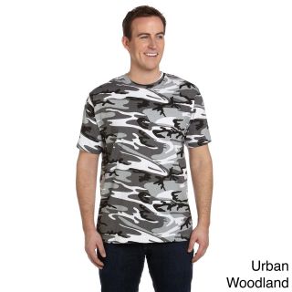 Code V Mens Adult Camouflage T shirt Grey Size XXL