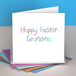 personalised happy easter card by belle photo ltd