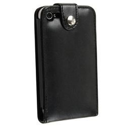 Leather Case for Apple iPhone 4 Eforcity Cases & Holders