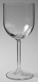 American Stemware Penthouse Clear Water Goblet   Clear, No Trim      Ribbed Stem