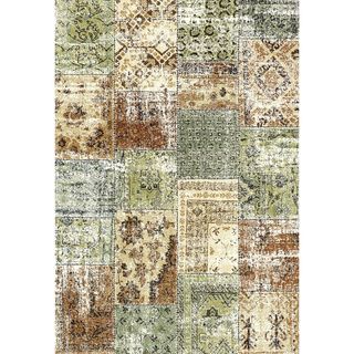 Eternity Patchwork Multi colored Rug (67 X 96)