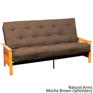 Epicfurnishings Provo Full size With Inner Spring Futon Sofa Sleeper Bed Tan Size Full