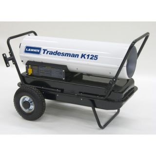 L.B. White Tradesman 125,000 BTU Utility Kerosene Space Heater Tradesman   K125