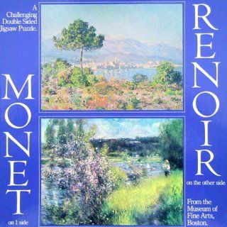 551pc. Double Sided Monet/Renoir Puzzle Toys & Games