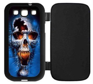 Skull Devil Diablo Rubber and Aluminum Back Case for Samsung Galaxy S3 I9300 With 3 Pieces Screen Protectors Cell Phones & Accessories