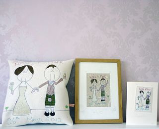 personalised wedding gift bundle by seabright designs