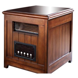 Muskoka Decorative Infrared Cabinet Space Heater Side Table MQHS11BWL / MQHS1