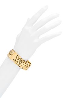 Versace HB53111A  Jewelry,Womens 18k Gold Thick Bracelet, Fine Jewelry Versace Bracelets Jewelry