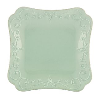 Lenox Ice Blue French Perle Square Dinner Plate