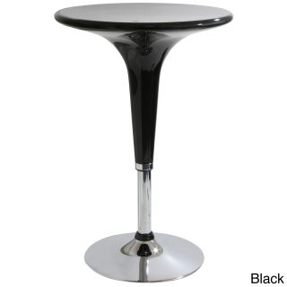 Glossy Adjustable Height Abs Plastic Bar Table