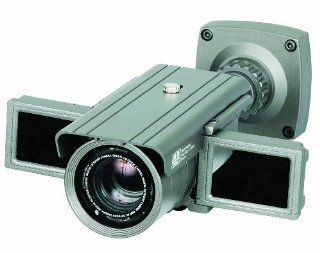 Clover Electronics HDC553 Military Grade Night Vision Camera with Vari focal Lens   Small (Grey)  Bullet Cameras  Camera & Photo