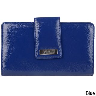 Kenneth Cole Reaction Womens Tab Top Utility Clutch Wallet