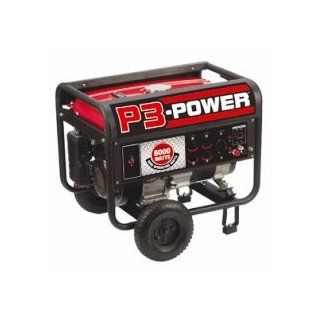 GOSS Power Products GS5001 6000 Peak Watt 389cc OHV Portable Gas Powered Generator Patio, Lawn & Garden