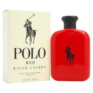 Ralph Lauren Polo Red Men's 4.2 ounce Eau de Toilette Spray (Tester) Ralph Lauren Men's Fragrances