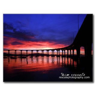 Coronado Bridge Sunrise Postcards