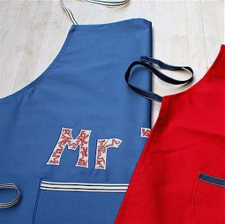 personalised girls apron by zozos