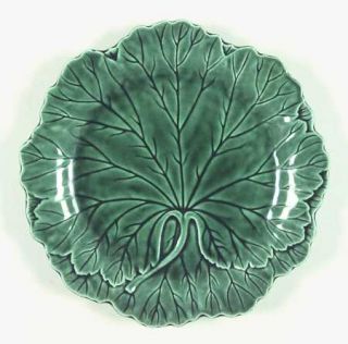 Wedgwood Green Glaze Salad Plate, Fine China Dinnerware   All Green, Glossy, Lea
