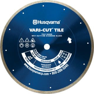 Husqvarna Vari Cut Tile Diamond Blade   4.5 Inch x 0.060 Inch x 7/8 5/8, Model