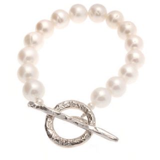 serendipity round pearl bracelet by erin cox jewellery