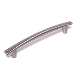 Contemporary 8 inch Round Arch Design Stainless Steel Finish Cabinet Bar Pull Handles (set Of 5)