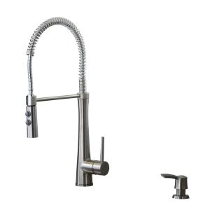 Giagni Fresco Stainless Steel Pull Down Kitchen Faucet