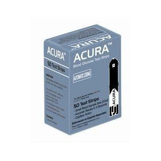 ACURA Blood Glucose Test Strips Health & Personal Care