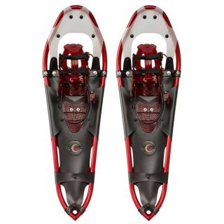 Crescent Moon Gold Series 13 Trail Snowshoes Red 24.5"   Womens