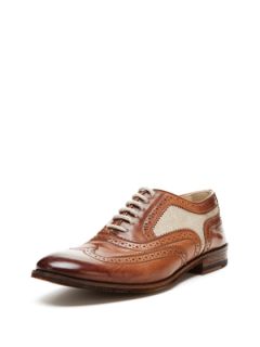 Two Tone Wingtip Shoes by Doucals