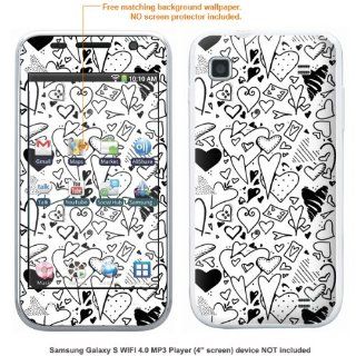 Protective Decal Skin Sticke for Samsung Galaxy S WIFI Player 4.0 Media player case cover GLXYsPLYER_4 558 Cell Phones & Accessories