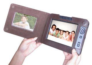 ATMT PHOTO 560 5.6 Inch Digital Photo Album with Leather finish (Black)  Digital Picture Frames  Camera & Photo