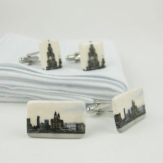 iconic oxford cufflinks by allison wiffen ceramics