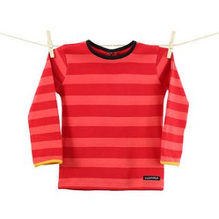 two tone stripe long sleeve t shirt by impkids