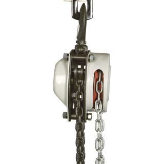 Roughneck Manual Chain Hoist — 1/2 Ton, 10ft. Lift  Manual Gear Chain Hoists