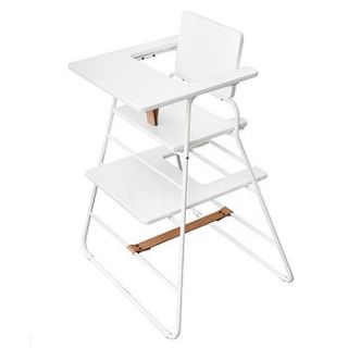 towerchair with tray and hanging bracket by budtzbendix copenhagen