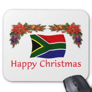 South Africa Christmas Mousepad