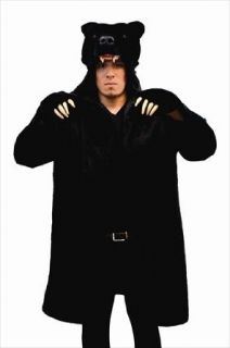 Magik Costumes MG564 Black Bear Coat Costume Clothing