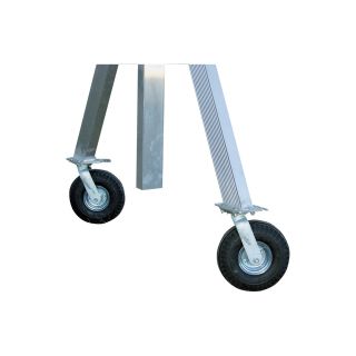 Vestil Pneumatic Casters for Aluminum Gantry Cranes — 12in. x 3 1/2in., Model# AHA-PNU-RF  Gantry Cranes