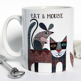 personalised little kitten mug by simon hart