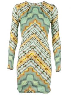 Matthew Williamson Geometric Print Jersey Dress