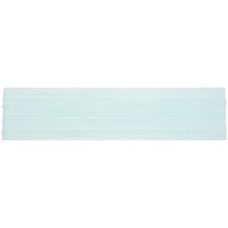 Elida Ceramica Murano Frosted Latte Glass Subway Indoor/Outdoor Listello Tile (Common 3 in x 12 in; Actual 3 in x 12 in)